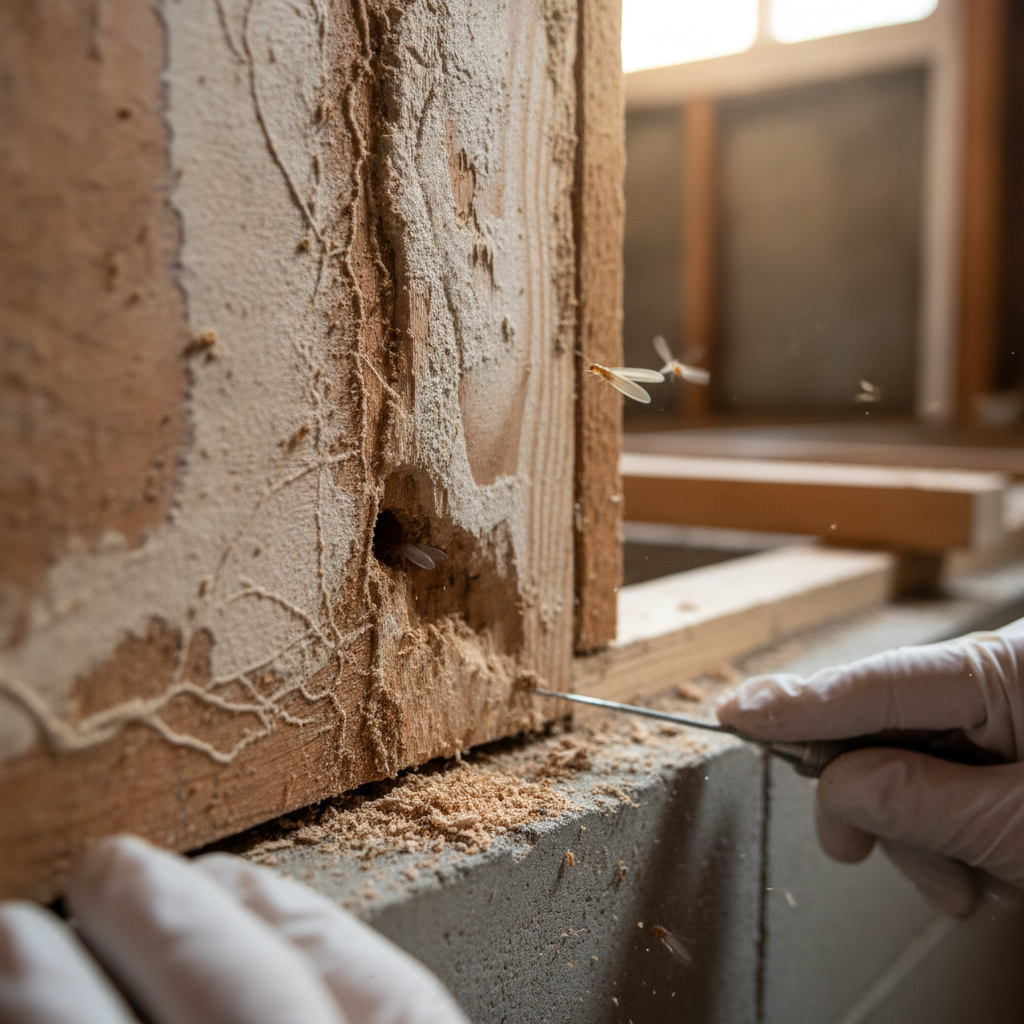 Termite infestations